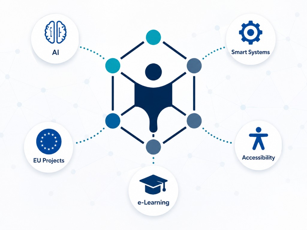 EduSynergy expertise in AI, Smart Systems, Accessibility, e-Learning, and EU Projects